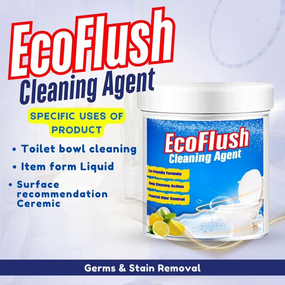 EcoFlush Cleaning Agent - BUY 1 GET 1 FREE