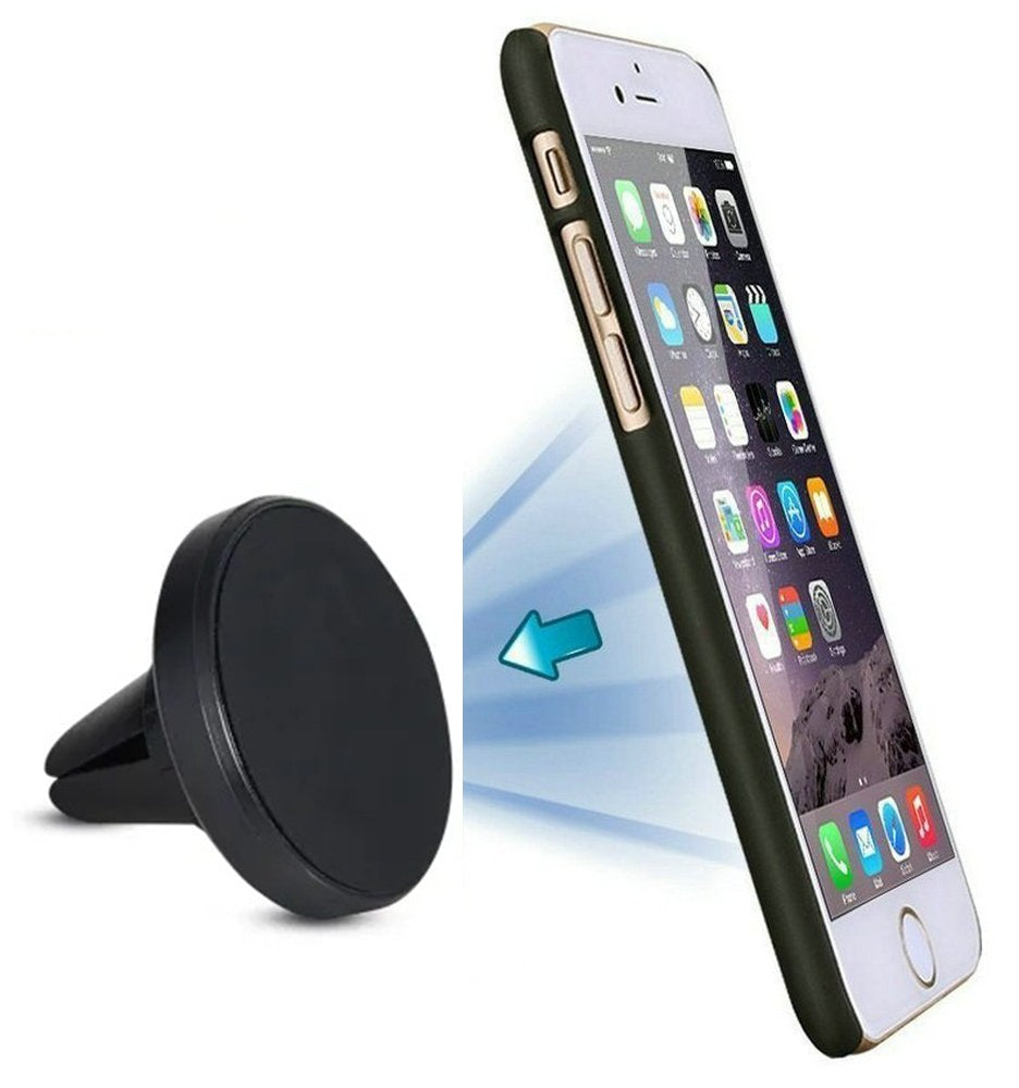 Universal Air Vent Magnetic Car Mount Holder For Cell Phones and Mini Tablets