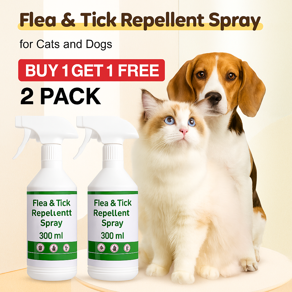 🔥Flea & Tick Repellent Spray for Cats and Dogs