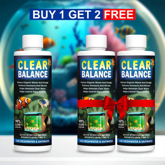ClearBalance™ – Automatic Fish Tank Cleaning Agent – (Buy 1 Get 2 Free🔥)