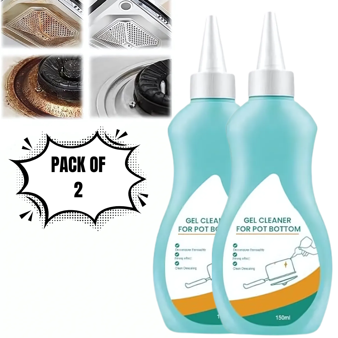 Magic Gel Cleaner-Pack of 2