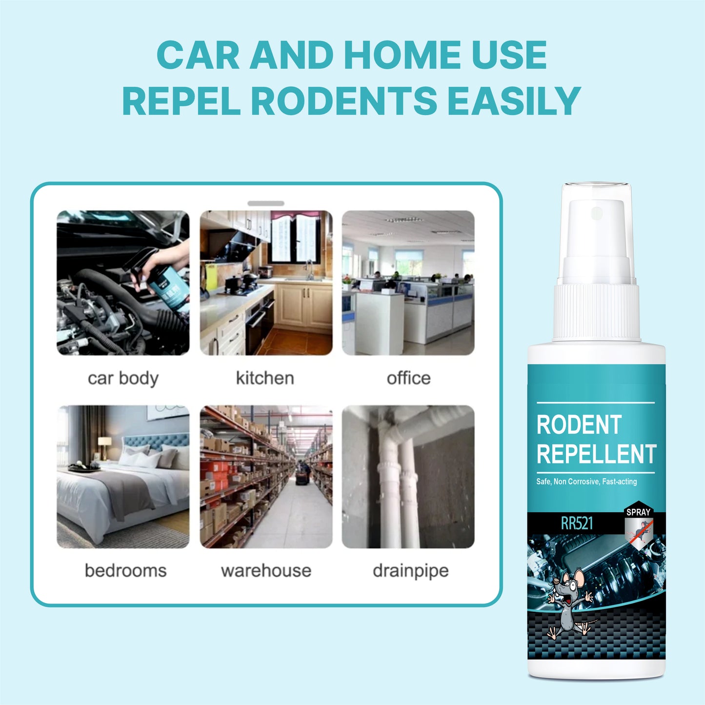 Chief™ - Rat Repellent Spray For Car and Home
