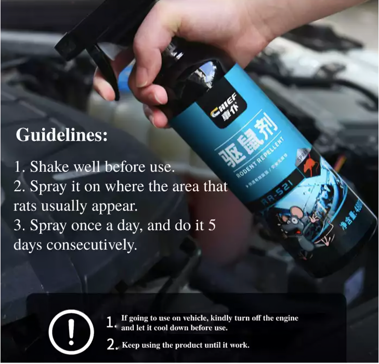 Chief™ - Rat Repellent Spray For Car and Home