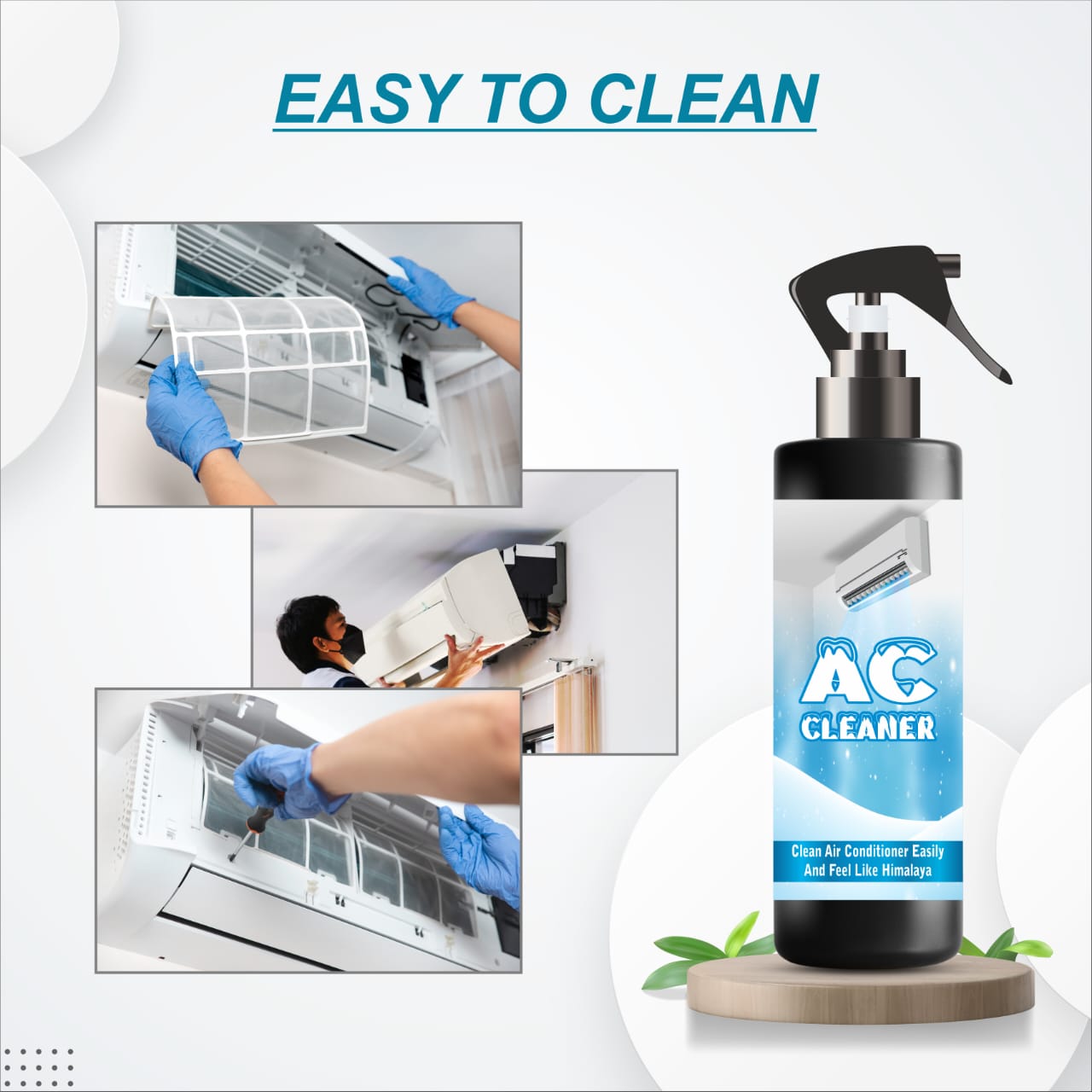 Ac Duct Cleaner Spray Pack of 2 (400 ml)