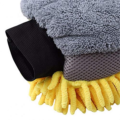 Super Large Size Extra Thick Waterproof Dual Sided Multipurpose Microfiber Gloves